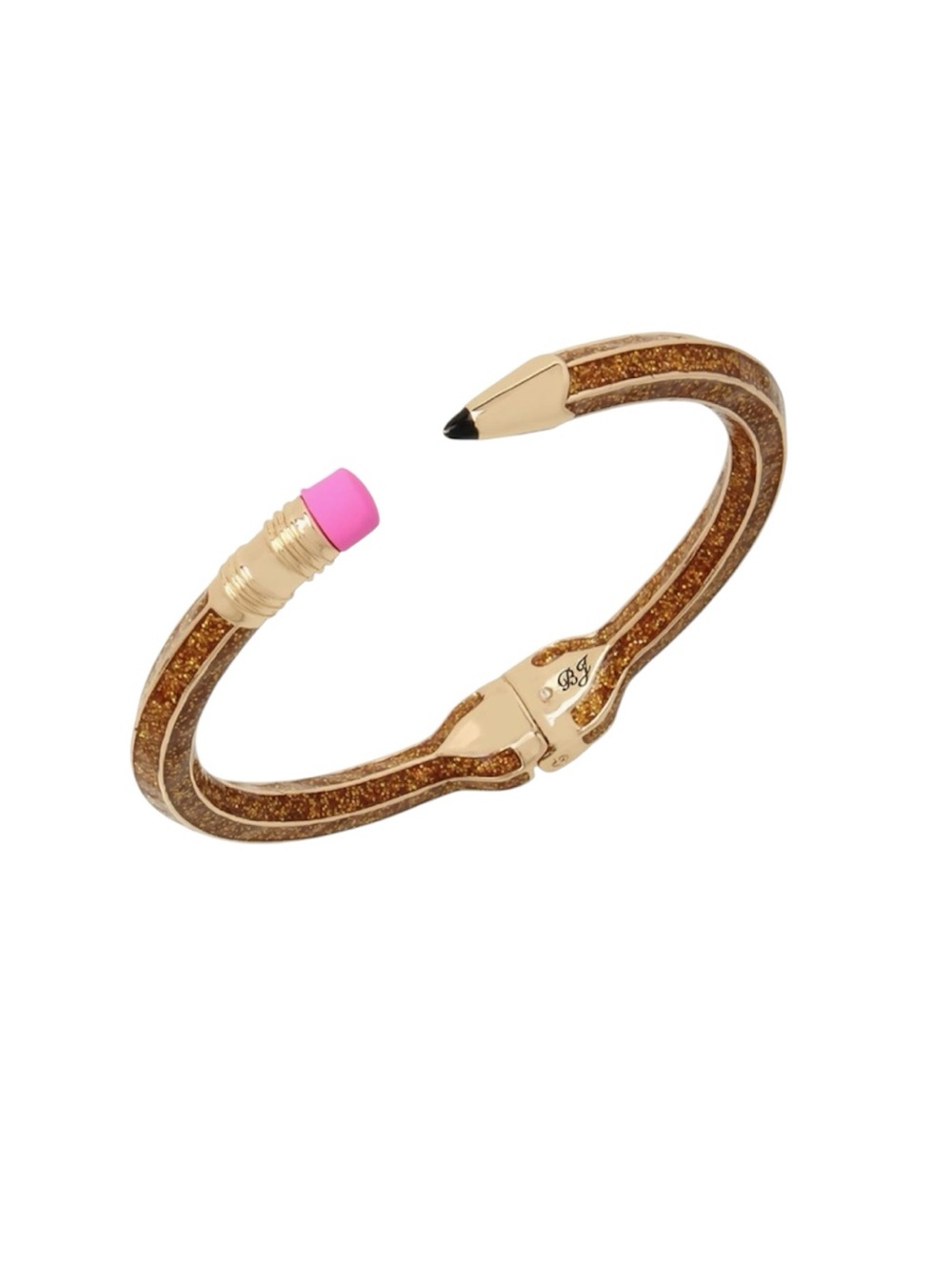 Betsey Johnson Pencil Hinged Bangle